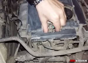 отсоединяем шлейф
