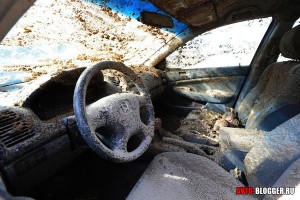 много грязи