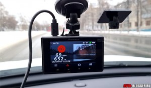 Работа GPS информатора 