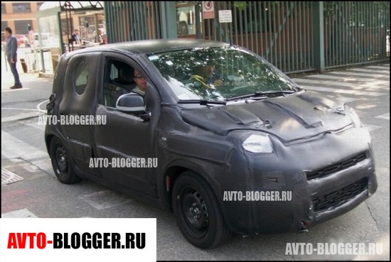 Новый Fiat Panda - шпионские снимки
