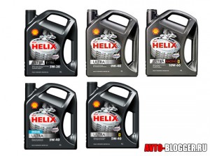 Shell Helix Ultra, марки масел