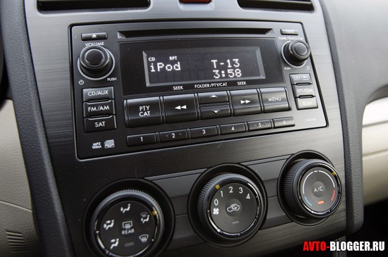Subaru Impreza аудио система