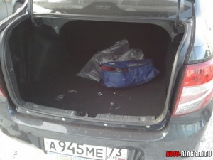 Lada Granta, багажник, фото 2