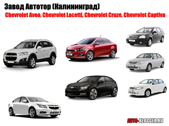 Автотор (Калининград) - Chevrolet