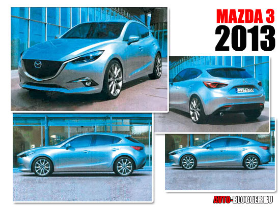 Mazda 3 живые фото