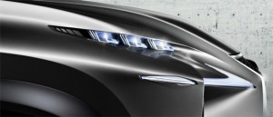Lexus LF-NX, оптика