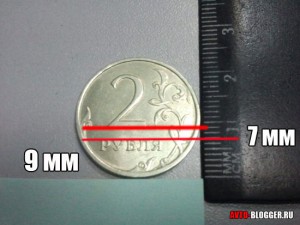 размеры на линейке 
