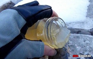 бензин густеет