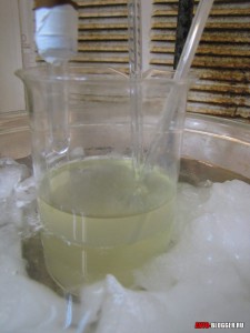 этиленгликоль замерз