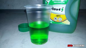 зеленый антифриз