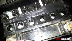 выкручиваем пробки