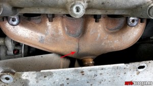 Трещина в коллекторе